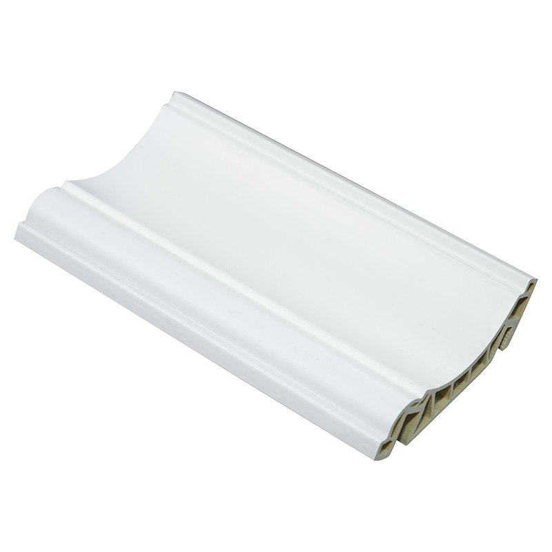 PVC stropna letvica od 100 mm za unutarnje uređenje pogodna za stropne obloge, spojeve i kutove
